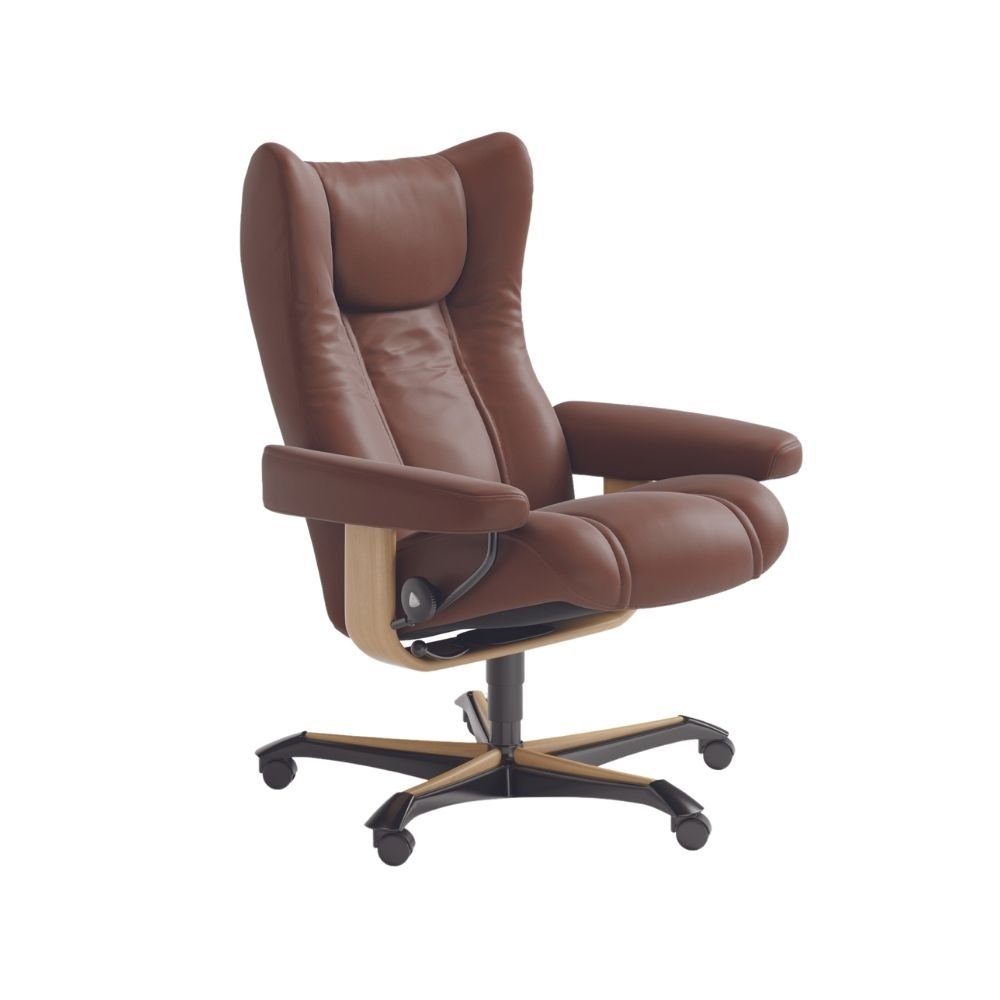Wing stressless chair